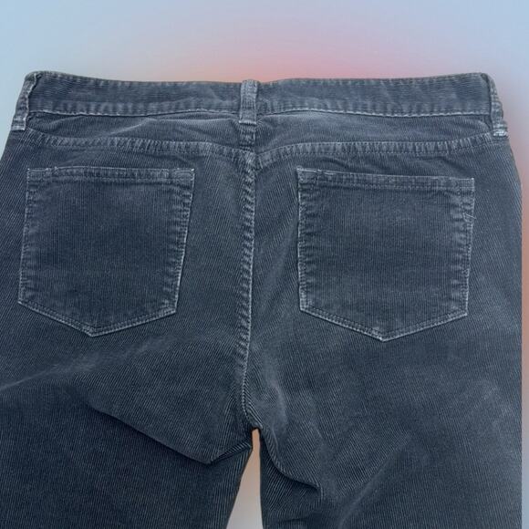 J. CREW Women’s 26 Black Skinny Zipper Ankle Corduroy Jeans - Picture 3 of 4